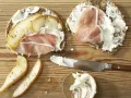 Lachsschinken-Frischkäse-Brote Zubereitung Schritt 3 Lachsschinken-Frischkäse-Brote Zubereitung Schritt 3