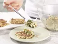 Lachstatar auf Selleriepuffern Zubereitung Schritt 9 Lachstatar auf Selleriepuffern Zubereitung Schritt 9