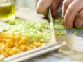 Linsen-Gemüse-Bolognese Zubereitung Schritt 1 Linsen-Gemüse-Bolognese Zubereitung Schritt 1