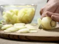Löwenzahn-Kartoffel-Püree Zubereitung Schritt 1 Löwenzahn-Kartoffel-Püree Zubereitung Schritt 1