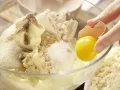 Macadamia-Gebäck Zubereitung Schritt 2 Macadamia-Gebäck Zubereitung Schritt 2
