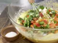Mais-Paprika-Auflauf Zubereitung Schritt 7 Mais-Paprika-Auflauf Zubereitung Schritt 7