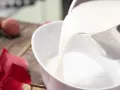 Mandelmilch-Gelee Zubereitung Schritt 5 Mandelmilch-Gelee Zubereitung Schritt 5