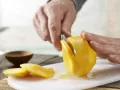 Mango-Lauch-Pasta Zubereitung Schritt 4 Mango-Lauch-Pasta Zubereitung Schritt 4