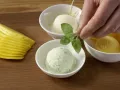 Mango-, Minz-, Zitroneneis Zubereitung Schritt 13 Mango-, Minz-, Zitroneneis Zubereitung Schritt 13