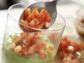 Marinierte Austern auf Avocadocreme Zubereitung Schritt 8 Marinierte Austern auf Avocadocreme Zubereitung Schritt 8
