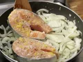 Marinierter Lachs auf Fenchelgemüse Zubereitung Schritt 8 Marinierter Lachs auf Fenchelgemüse Zubereitung Schritt 8
