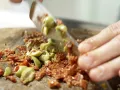 Marinierter Mozzarella Zubereitung Schritt 1 Marinierter Mozzarella Zubereitung Schritt 1