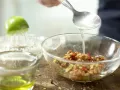 Marinierter Mozzarella Zubereitung Schritt 2 Marinierter Mozzarella Zubereitung Schritt 2