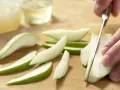 Maronenwaffeln mit Birnen Zubereitung Schritt 2 Maronenwaffeln mit Birnen Zubereitung Schritt 2