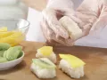 Milchreis-Sushi Kokostraum Zubereitung Schritt 10 Milchreis-Sushi Kokostraum Zubereitung Schritt 10