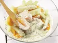 Möhren-Kohlrabi-Gratin mit Kräuterquark Zubereitung Schritt 6 Möhren-Kohlrabi-Gratin mit Kräuterquark Zubereitung Schritt 6