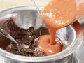 Muffin-Herzen mit Schokolade Zubereitung Schritt 6 Muffin-Herzen mit Schokolade Zubereitung Schritt 6