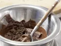 Muffin-Herzen mit Schokolade Zubereitung Schritt 8 Muffin-Herzen mit Schokolade Zubereitung Schritt 8