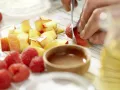 Nektarinen-Gelee auf Kefircreme Zubereitung Schritt 3 Nektarinen-Gelee auf Kefircreme Zubereitung Schritt 3