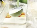 Nektarinen-Gelee auf Kefircreme Zubereitung Schritt 8 Nektarinen-Gelee auf Kefircreme Zubereitung Schritt 8