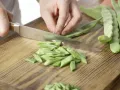 Nudelsalat mit grünem Gemüse Zubereitung Schritt 1 Nudelsalat mit grünem Gemüse Zubereitung Schritt 1
