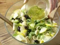 Nudelsalat mit grünem Gemüse Zubereitung Schritt 9 Nudelsalat mit grünem Gemüse Zubereitung Schritt 9