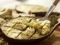 Orientalisches Auberginenpüree auf Fladenbrot Zubereitung Schritt 4 Orientalisches Auberginenpüree auf Fladenbrot Zubereitung Schritt 4