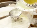 Orientalisches Auberginenpüree auf Fladenbrot Zubereitung Schritt 6 Orientalisches Auberginenpüree auf Fladenbrot Zubereitung Schritt 6