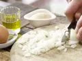 Panierter Schafskäse Zubereitung Schritt 2 Panierter Schafskäse Zubereitung Schritt 2
