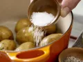 Panierter Schafskäse Zubereitung Schritt 4 Panierter Schafskäse Zubereitung Schritt 4