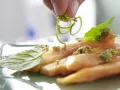 Papaya-Carpaccio Zubereitung Schritt 8 Papaya-Carpaccio Zubereitung Schritt 8