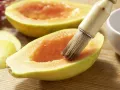 Papaya mit Eisfüllung Zubereitung Schritt 5 Papaya mit Eisfüllung Zubereitung Schritt 5