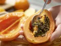 Papaya-Orangen-Smoothie Zubereitung Schritt 1 Papaya-Orangen-Smoothie Zubereitung Schritt 1