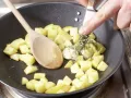 Pasta mit Kartoffeln Zubereitung Schritt 6 Pasta mit Kartoffeln Zubereitung Schritt 6
