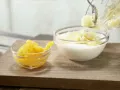 Pastinakenpuffer mit Dip Zubereitung Schritt 6 Pastinakenpuffer mit Dip Zubereitung Schritt 6