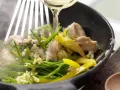 Pfannengerührtes Hähnchenfilet Zubereitung Schritt 12 Pfannengerührtes Hähnchenfilet Zubereitung Schritt 12