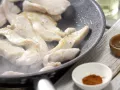 Pfannkuchen-Hähnchen-Wraps Zubereitung Schritt 3 Pfannkuchen-Hähnchen-Wraps Zubereitung Schritt 3
