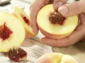 Pfirsiche in Pergament Zubereitung Schritt 1 Pfirsiche in Pergament Zubereitung Schritt 1