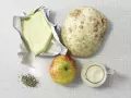 Pikantes Apfel-Sellerie-Püree Zubereitung Schritt 1 Pikantes Apfel-Sellerie-Püree Zubereitung Schritt 1