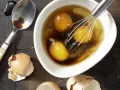 Pilz-Omelett-Röllchen Zubereitung Schritt 3 Pilz-Omelett-Röllchen Zubereitung Schritt 3
