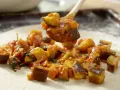 Pizza mit scharfem Auberginen-Ragout Zubereitung Schritt 9 Pizza mit scharfem Auberginen-Ragout Zubereitung Schritt 9