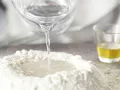 Pizzateig Zubereitung Schritt 1 Pizzateig Zubereitung Schritt 1