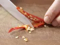 Polenta-Pizza auf mexikanische Art Zubereitung Schritt 1 Polenta-Pizza auf mexikanische Art Zubereitung Schritt 1