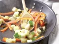 Provenzalisches Gemüse-Omelett Zubereitung Schritt 3 Provenzalisches Gemüse-Omelett Zubereitung Schritt 3