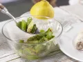 Putenroulade auf Spargelsalat Zubereitung Schritt 8 Putenroulade auf Spargelsalat Zubereitung Schritt 8