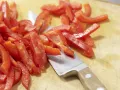 Reisnudeln mit Putenbrust Zubereitung Schritt 2 Reisnudeln mit Putenbrust Zubereitung Schritt 2