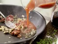 Rochenflügel mit Kapernsauce Zubereitung Schritt 10 Rochenflügel mit Kapernsauce Zubereitung Schritt 10