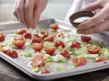 Rotbarschfilet mit Kirschtomaten Zubereitung Schritt 3 Rotbarschfilet mit Kirschtomaten Zubereitung Schritt 3