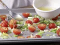 Rotbarschfilet mit Kirschtomaten Zubereitung Schritt 4 Rotbarschfilet mit Kirschtomaten Zubereitung Schritt 4