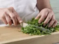 Rucola-Pfannkuchentorte Zubereitung Schritt 2 Rucola-Pfannkuchentorte Zubereitung Schritt 2