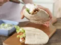 Saftige Puten-Döner Zubereitung Schritt 8 Saftige Puten-Döner Zubereitung Schritt 8