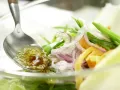 Salatschüssel mit Räucherhähnchen Zubereitung Schritt 11 Salatschüssel mit Räucherhähnchen Zubereitung Schritt 11