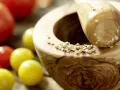 Salatschüssel mit scharfen Rinderfiletscheiben Zubereitung Schritt 1 Salatschüssel mit scharfen Rinderfiletscheiben Zubereitung Schritt 1