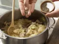 Sauerkraut-Filet-Topf Zubereitung Schritt 7 Sauerkraut-Filet-Topf Zubereitung Schritt 7